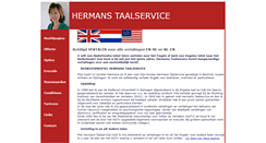 Desktop Screenshot of hermans-taalservice.nl